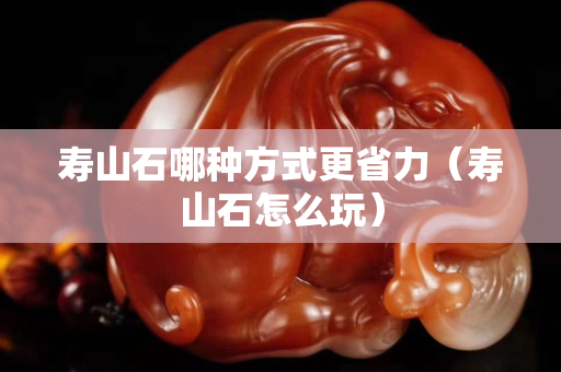 壽山石哪種方式更省力（壽山石怎么玩）
