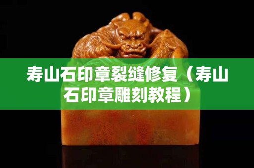 壽山石印章裂縫修復（壽山石印章雕刻教程）
