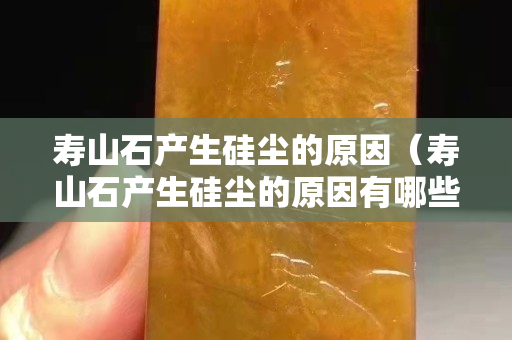 壽山石產(chǎn)生硅塵的原因（壽山石產(chǎn)生硅塵的原因有哪些）