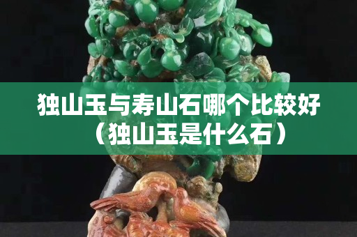 獨山玉與壽山石哪個比較好（獨山玉是什么石）