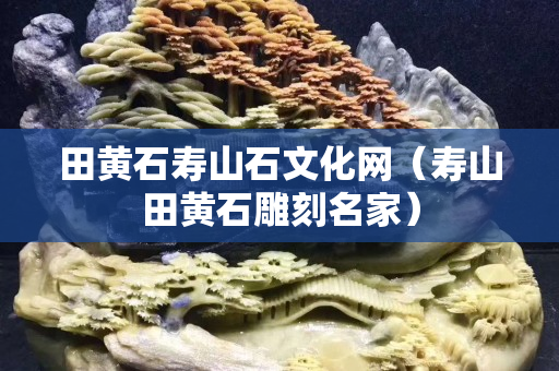 田黃石壽山石文化網(wǎng)（壽山田黃石雕刻名家）