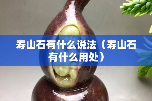 壽山石有什么說法（壽山石有什么用處）