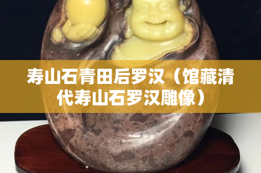 壽山石青田后羅漢（館藏清代壽山石羅漢雕像）