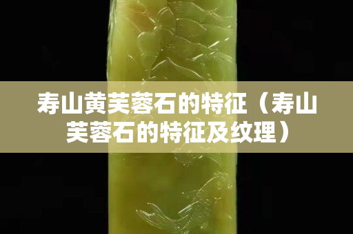 壽山黃芙蓉石的特征（壽山芙蓉石的特征及紋理）