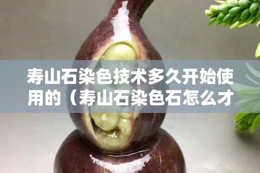壽山石染色技術(shù)多久開(kāi)始使用的（壽山石染色石怎么才能測(cè)出是染色石）