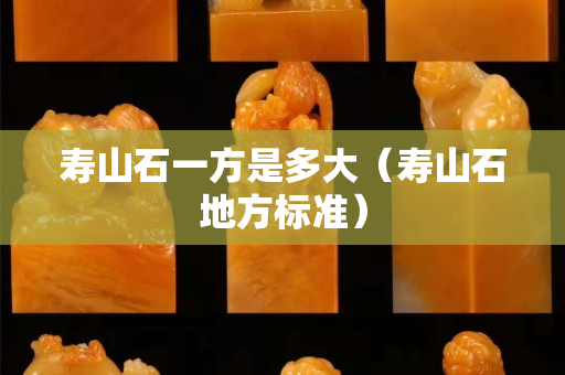 壽山石一方是多大（壽山石地方標準）