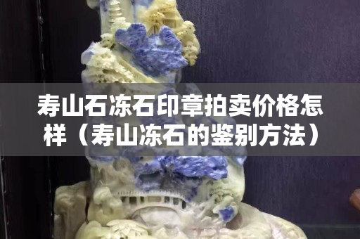 壽山石凍石印章拍賣價格怎樣（壽山凍石的鑒別方法）