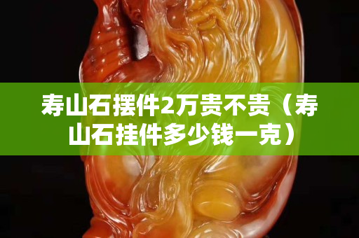 壽山石擺件2萬貴不貴（壽山石掛件多少錢一克）