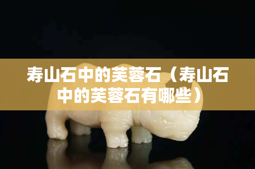 壽山石中的芙蓉石（壽山石中的芙蓉石有哪些）