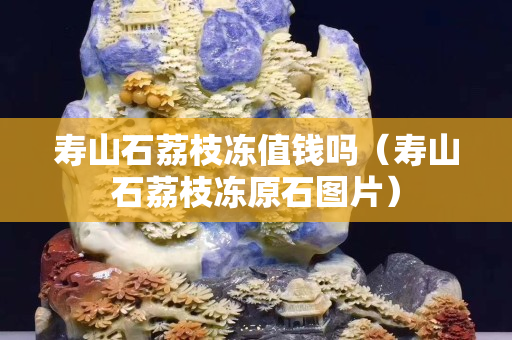 壽山石荔枝凍值錢嗎（壽山石荔枝凍原石圖片）
