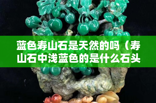 藍色壽山石是天然的嗎（壽山石中淺藍色的是什么石頭）