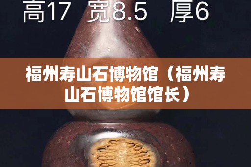 福州壽山石博物館（福州壽山石博物館館長）
