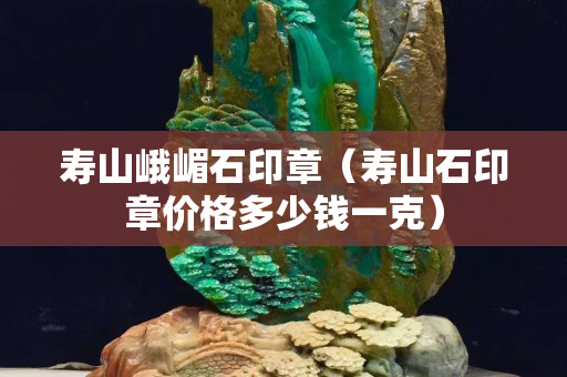 壽山峨嵋石印章（壽山石印章價格多少錢一克）