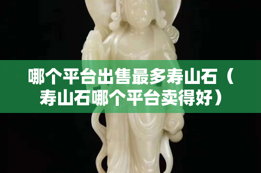 哪個平臺出售最多壽山石（壽山石哪個平臺賣得好）