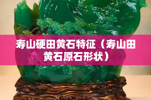壽山硬田黃石特征（壽山田黃石原石形狀）