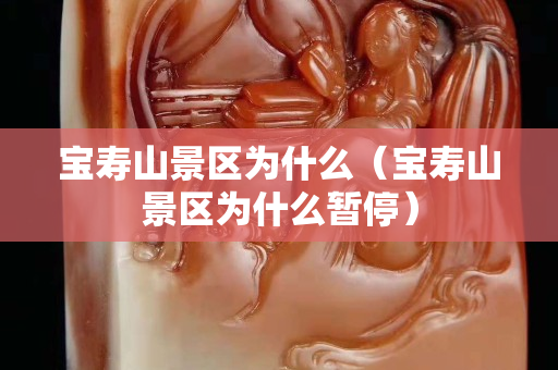 寶壽山景區為什么（寶壽山景區為什么暫停）