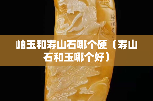 岫玉和壽山石哪個(gè)硬（壽山石和玉哪個(gè)好）