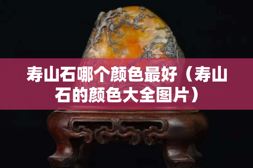 壽山石哪個顏色最好（壽山石的顏色大全圖片）