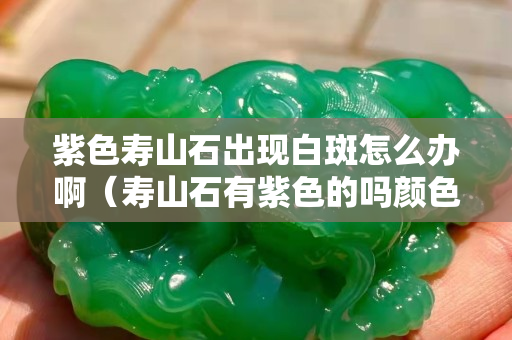 紫色壽山石出現(xiàn)白斑怎么辦啊（壽山石有紫色的嗎顏色）