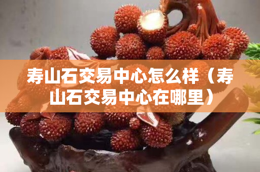 壽山石交易中心怎么樣（壽山石交易中心在哪里）