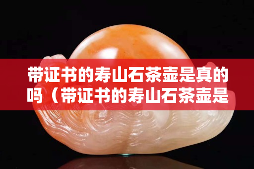 帶證書的壽山石茶壺是真的嗎（帶證書的壽山石茶壺是真的嗎能買嗎）