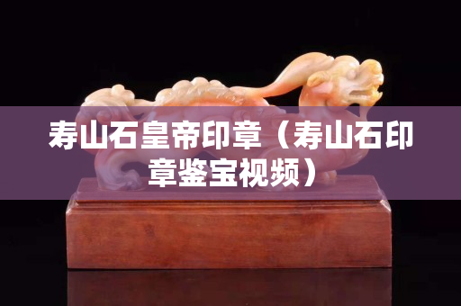 壽山石皇帝印章（壽山石印章鑒寶視頻）