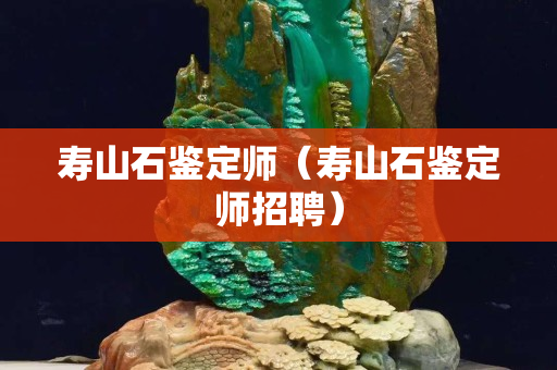 壽山石鑒定師（壽山石鑒定師招聘）