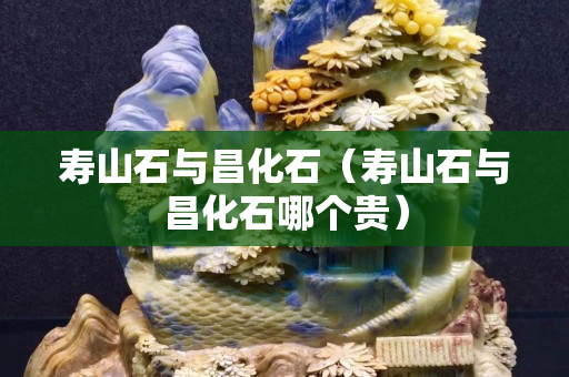 壽山石與昌化石（壽山石與昌化石哪個貴）