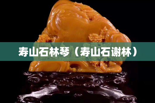壽山石林琴（壽山石謝林）