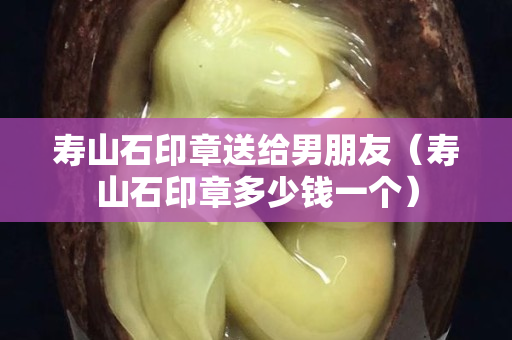 壽山石印章送給男朋友（壽山石印章多少錢一個）