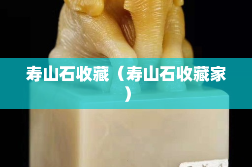 壽山石收藏（壽山石收藏家）