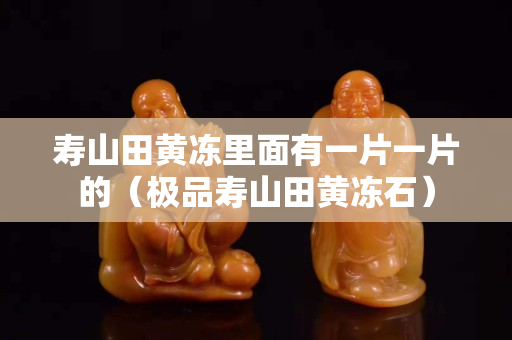 壽山田黃凍里面有一片一片的（極品壽山田黃凍石）