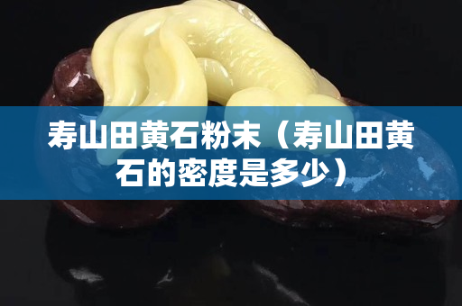 壽山田黃石粉末（壽山田黃石的密度是多少）