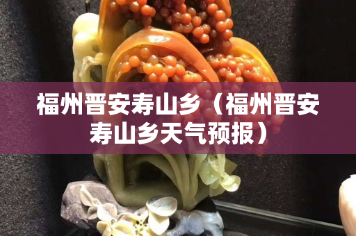 福州晉安壽山鄉（福州晉安壽山鄉天氣預報）