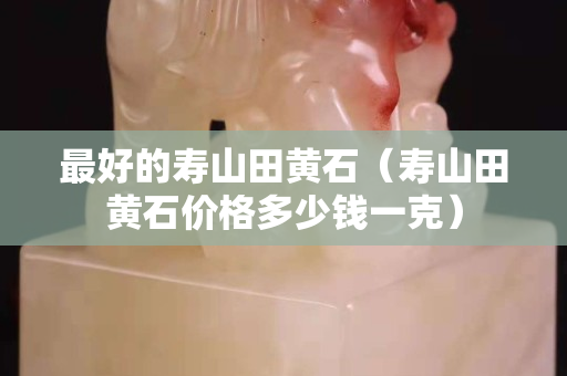 最好的壽山田黃石（壽山田黃石價(jià)格多少錢(qián)一克）