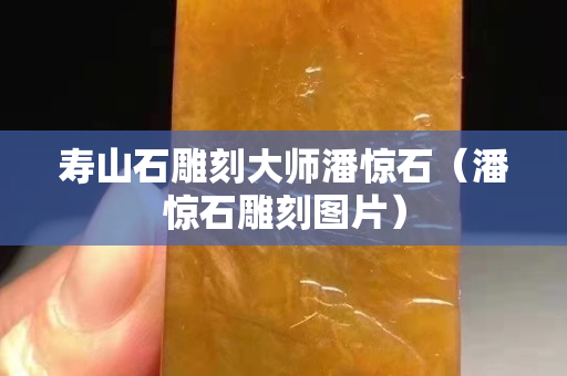 壽山石雕刻大師潘驚石（潘驚石雕刻圖片）