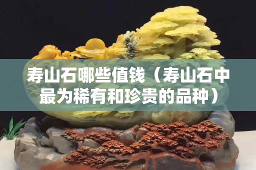 壽山石哪些值錢（壽山石中最為稀有和珍貴的品種）
