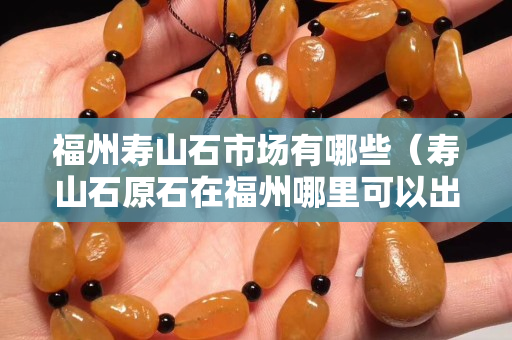 福州壽山石市場有哪些（壽山石原石在福州哪里可以出手）