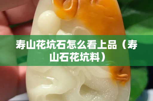 壽山花坑石怎么看上品（壽山石花坑料）
