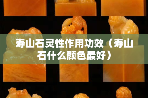 壽山石靈性作用功效（壽山石什么顏色最好）