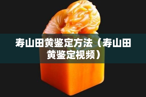 壽山田黃鑒定方法（壽山田黃鑒定視頻）