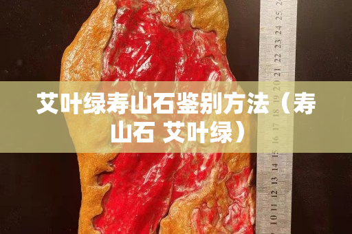 艾葉綠壽山石鑒別方法（壽山石 艾葉綠）