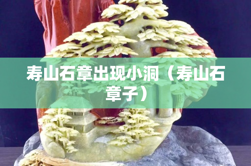 壽山石章出現(xiàn)小洞（壽山石章子）
