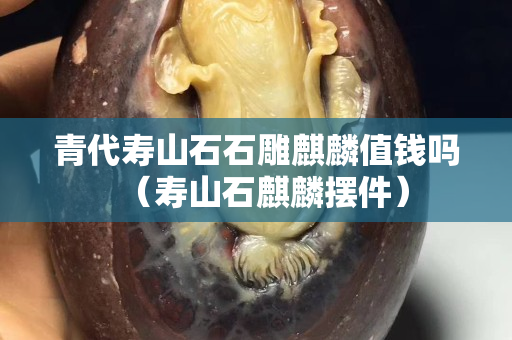 青代壽山石石雕麒麟值錢嗎（壽山石麒麟擺件）