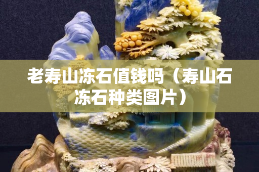 老壽山凍石值錢嗎（壽山石凍石種類圖片）