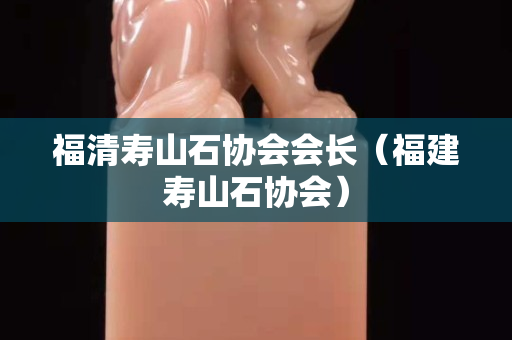 福清壽山石協會會長（福建壽山石協會）