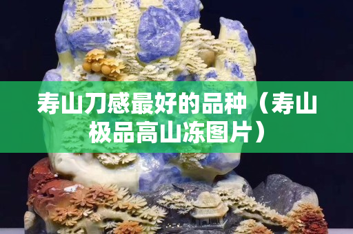 壽山刀感最好的品種（壽山極品高山凍圖片）