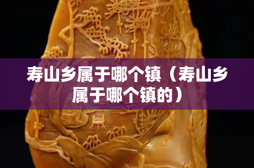 壽山鄉(xiāng)屬于哪個(gè)鎮(zhèn)（壽山鄉(xiāng)屬于哪個(gè)鎮(zhèn)的）