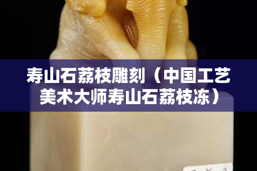 壽山石荔枝雕刻（中國工藝美術大師壽山石荔枝凍）