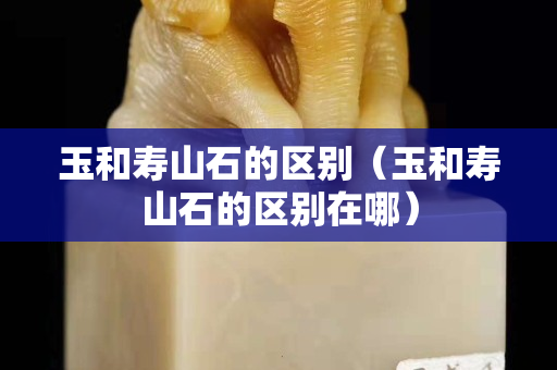玉和壽山石的區別（玉和壽山石的區別在哪）